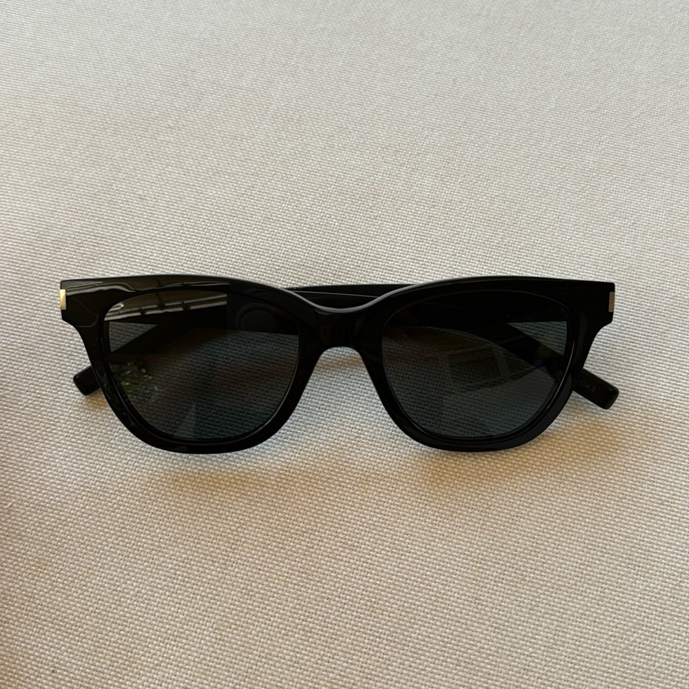 SAINT LAURENT Black Classic Sunglasses